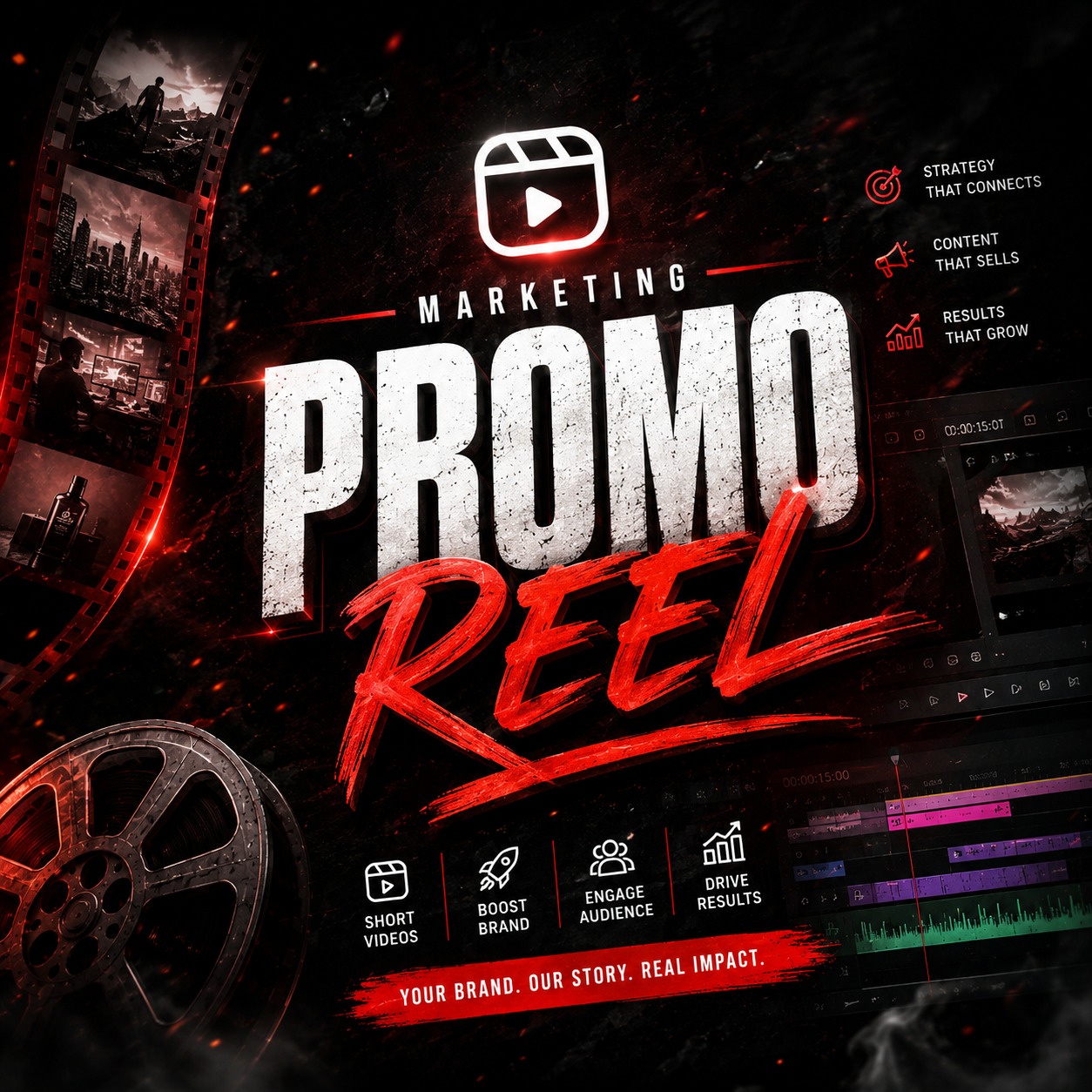 Marketing promo reel